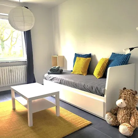 Get-your-flat - Traumhaft Niedliche Fewo149, 2 Zr Kue Bad, Haustier Nur Auf Anfrage, Ruhig & Stadtnah Eg - Bochum