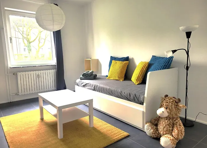 Get-your-flat - Traumhaft Niedliche Fewo149, 2 Zr Kue Bad, Haustier Nur Auf Anfrage, Ruhig & Stadtnah Eg - Bochum